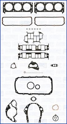 ISUZU 8-10148-100 Full Gasket Set, engine